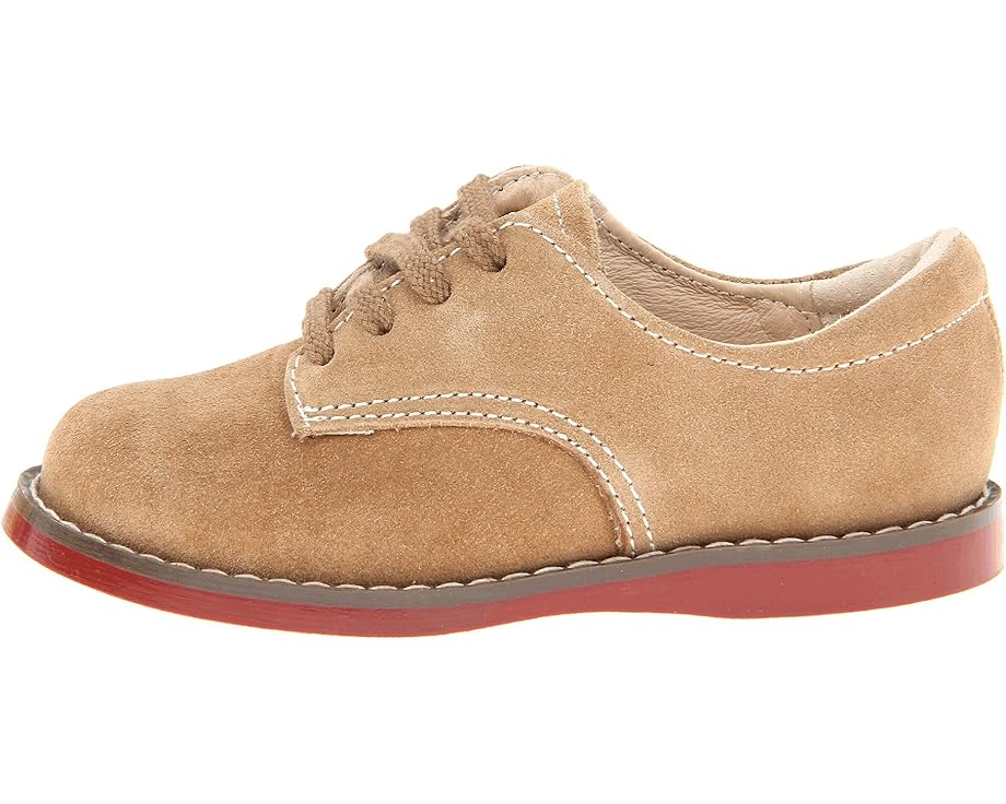 FootMates оксфорды Bucky 2 для детей из мягкой замши с кожаной стелькой