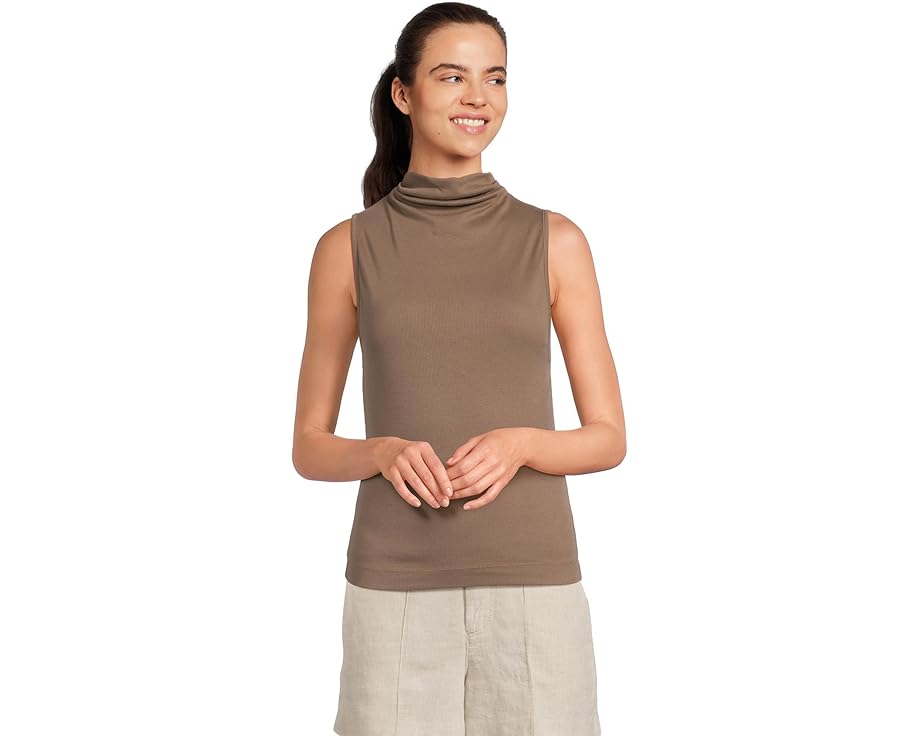 Топ майка Michael Stars Chiara Drape Neck с драпированным вырезом