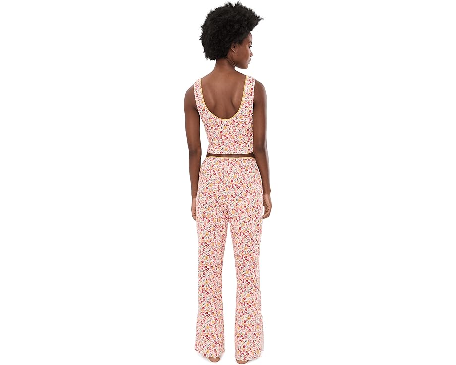 Комплект для отдыха Fresh In Love Lounge Set с аппликацией розами от Free People