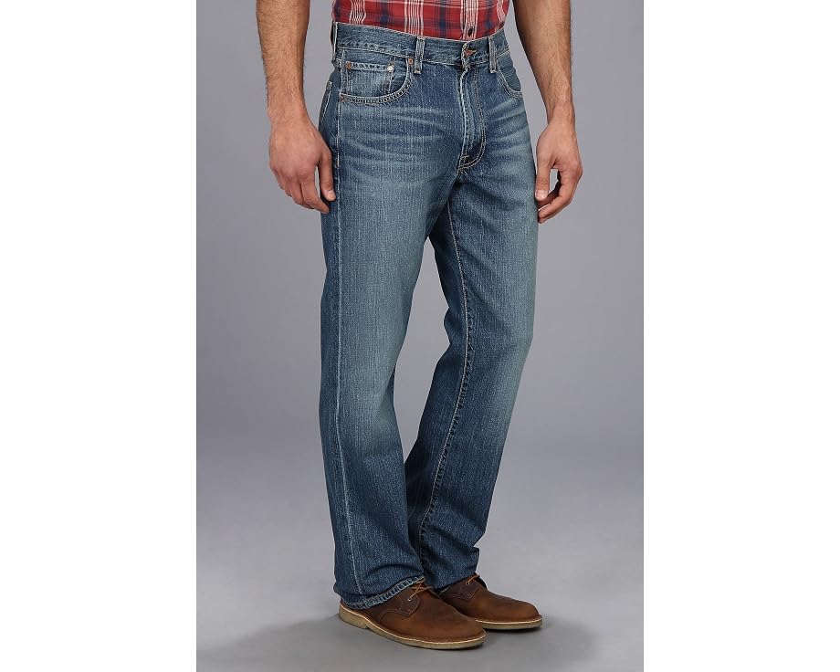 Джинсы Lucky Brand 181 Relaxed Straight в стиле винтаж