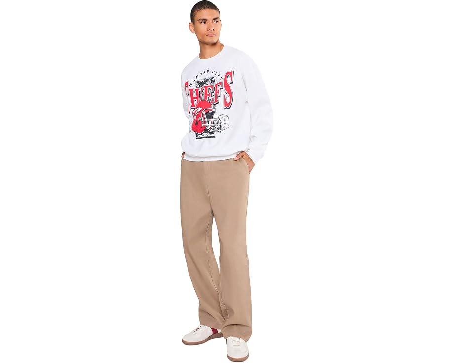 Junk Food Clothing NFL Kansas City Chiefs Conversion Crew Fleece свитшот
