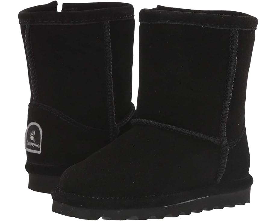 Ботинки Bearpaw Kids Elle Zipper с боковой молнией и мягкой шерстяной подкладкой