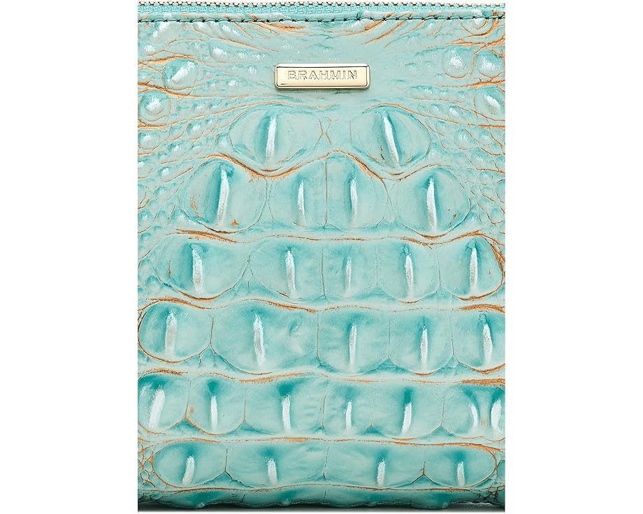 Клатч Brahmin Daisy с ремешком на запястье и застежкой на молнии