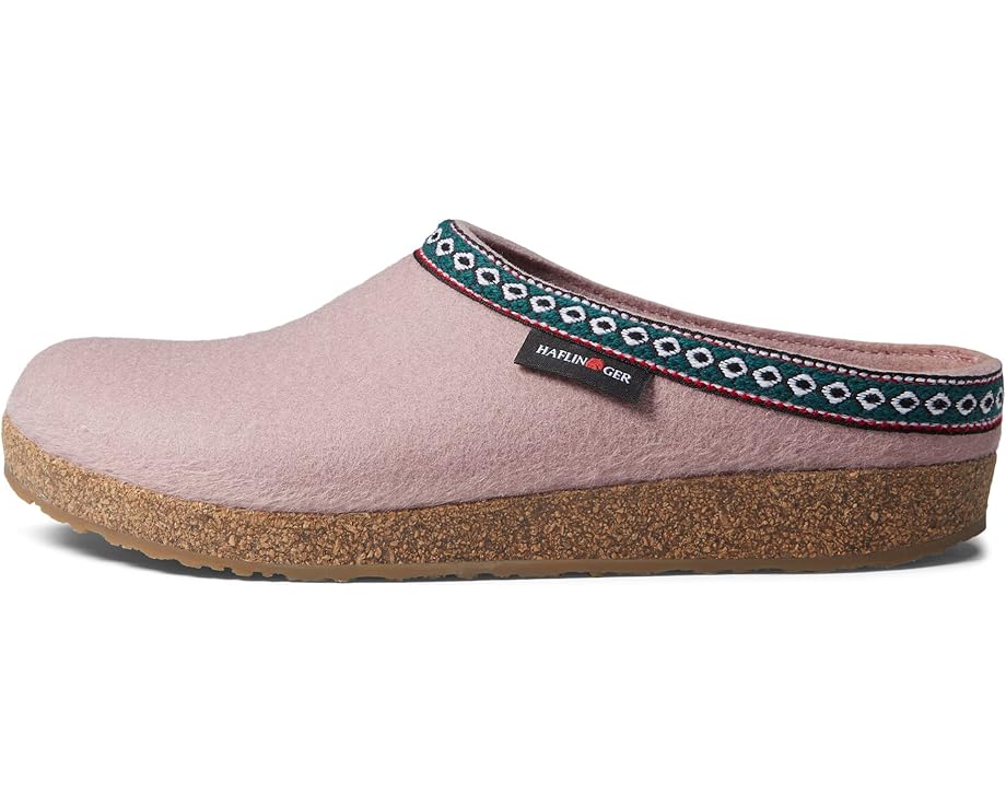 Haflinger GZ домашняя обувь с текстильным верхом и круглым носком