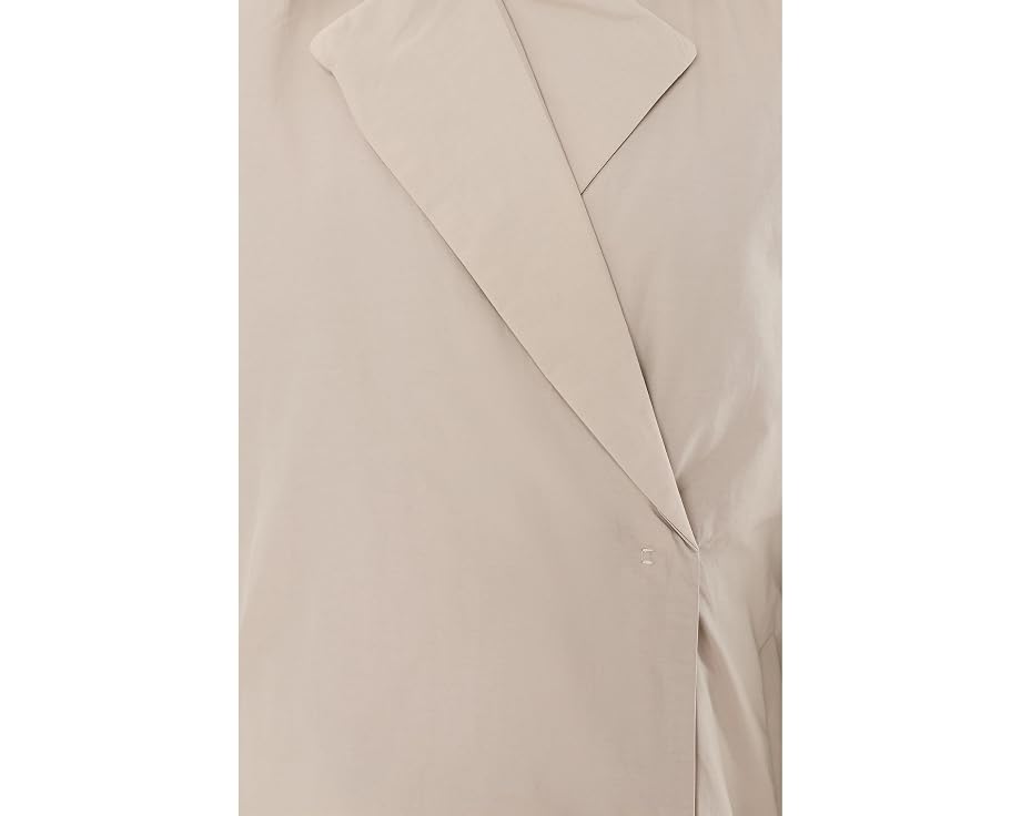 Пальто Eileen Fisher хлопковое стеганое тренч