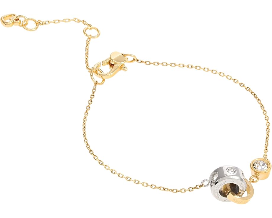 Kate Spade New York браслет Set In Stone с цирконием и стеклянными камнями
