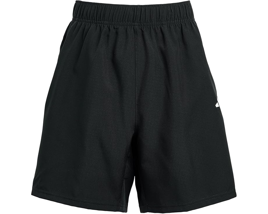 Adidas Kids Woven Essentials шорты с логотипом черные