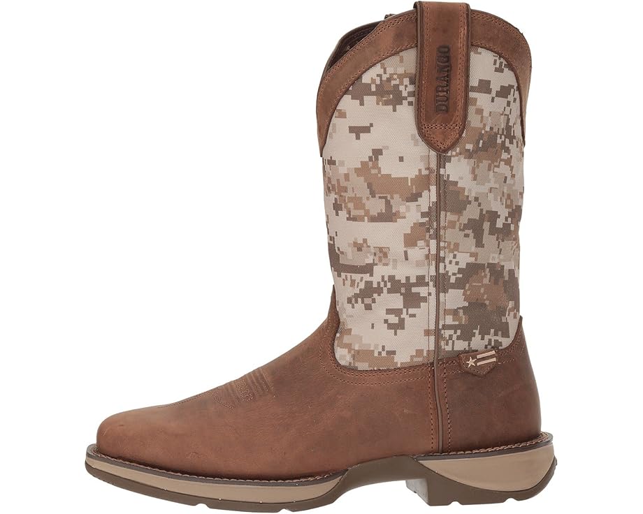 Ботинки Durango Rebel 12 Desert Camo с квадратным носком