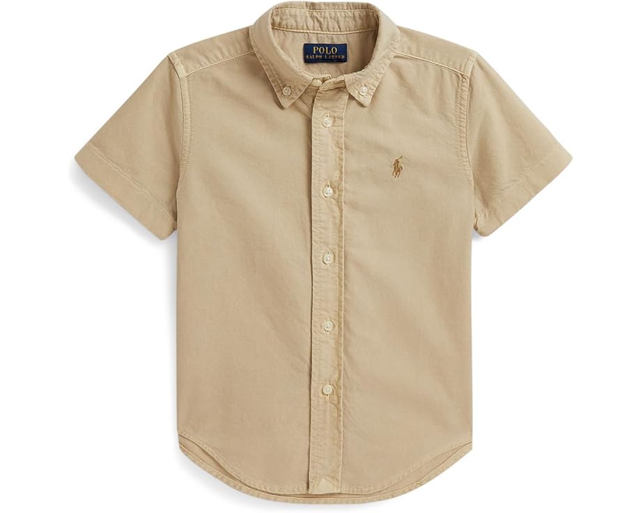 Оксфордская рубашка из окрашенного хлопка для старших детей Polo Ralph Lauren
