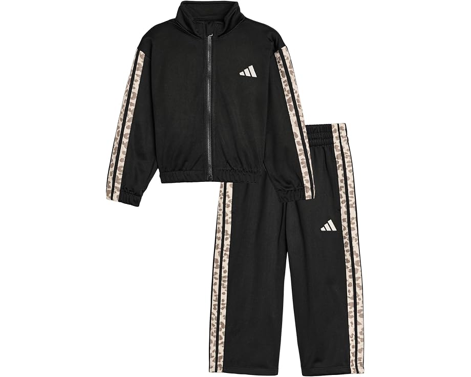 Adidas Детский спортивный костюм Aop 3S Wide Leg Tricot Pant Set