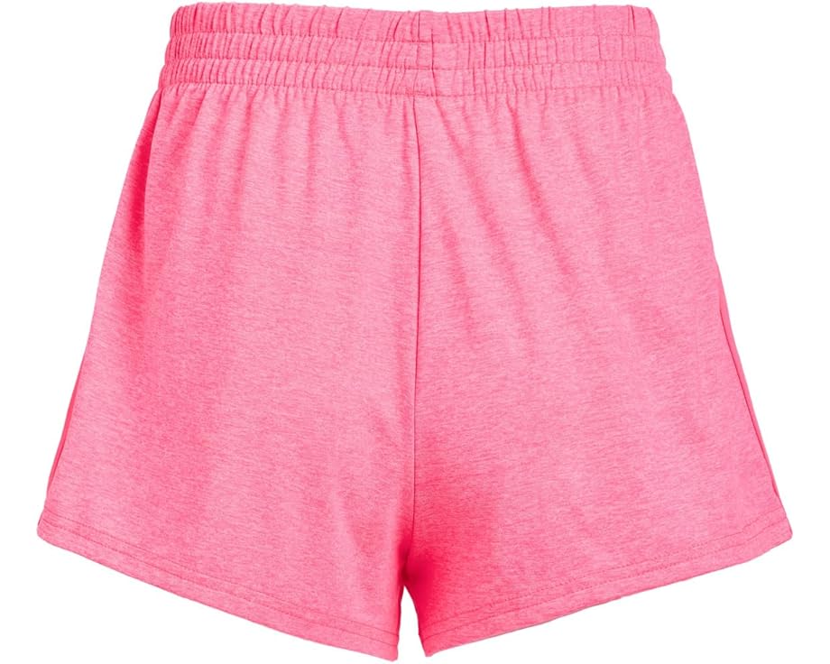 Шорты adidas Kids из меланжевого джерси с карманами и регулируемым поясом