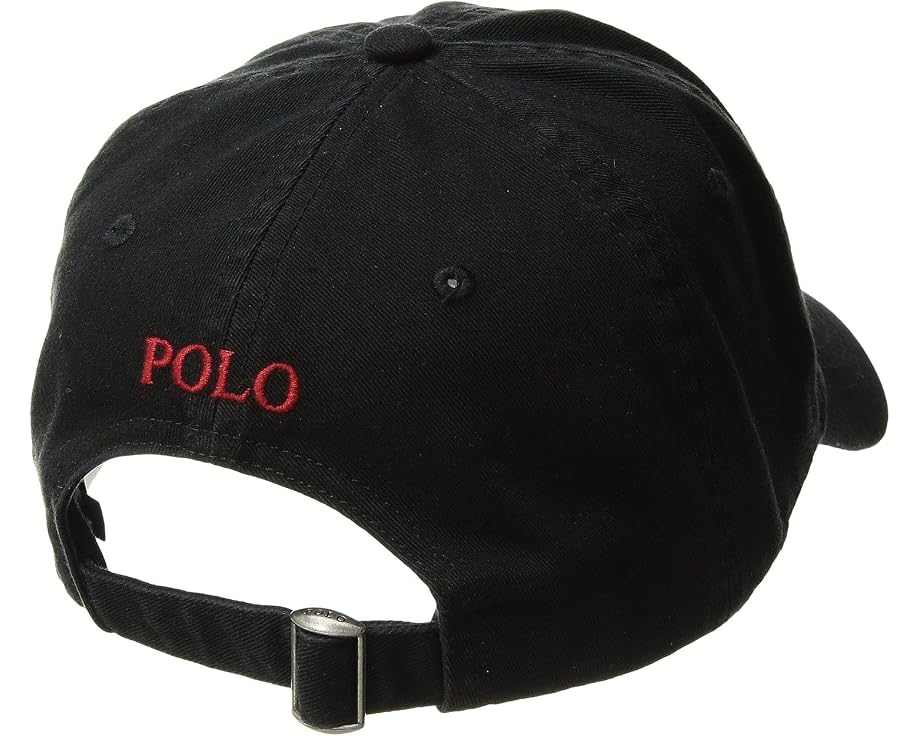Классическая бейсболка Polo Ralph Lauren из хлопкового твила с вышитым логотипом