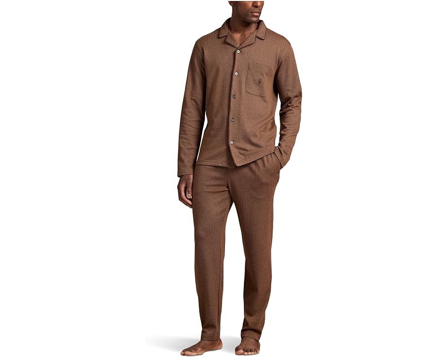 Polo Ralph Lauren пижамные брюки Herringbone с эластичным поясом