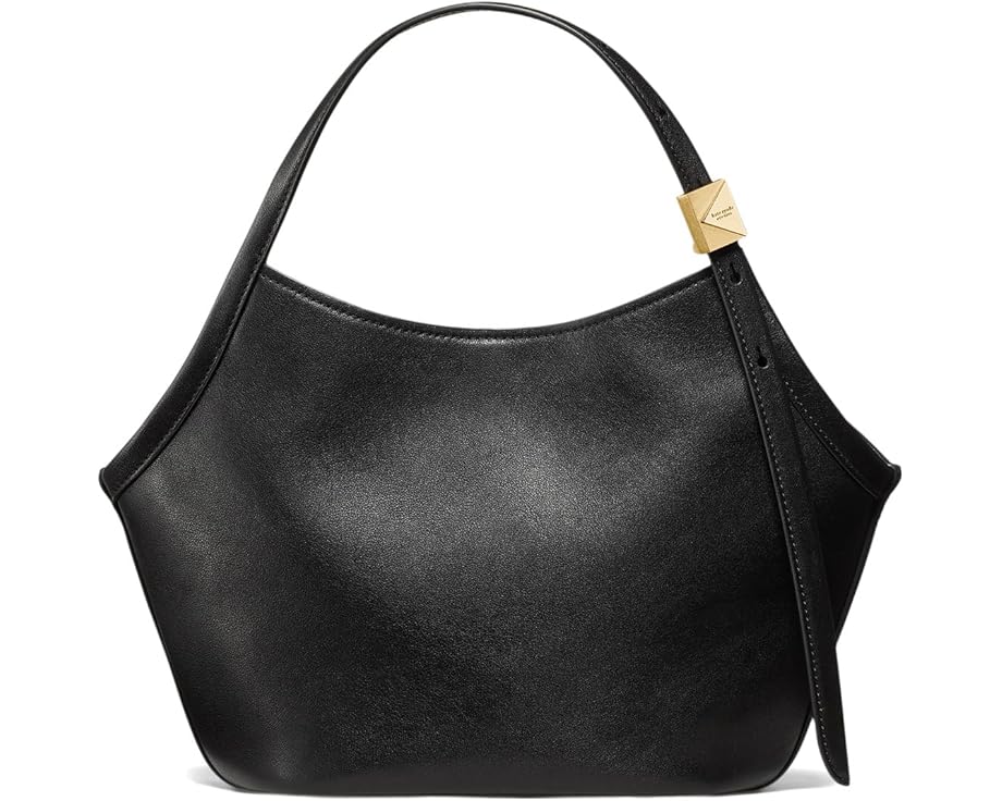 Kate Spade New York Маленькая сумка-тоут Deco из мелкозернистой кожи в форме тюльпана