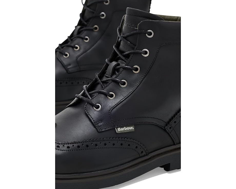 Barbour Barmoor Brogue Boots кожаные ботинки на шнуровке
