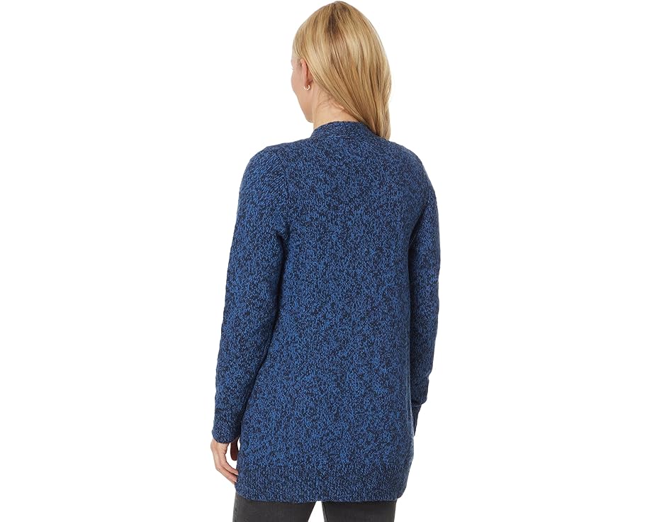 Кардиган L.L.Bean Cotton Ragg Sweaters Open Cardigan длинного кроя с ребристыми манжетами