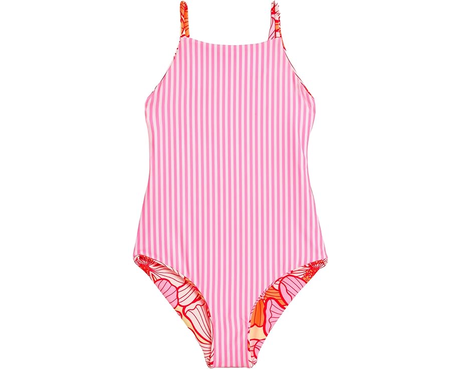 Детский купальник Maaji Kids Retro Bloom Eagle с реверсивным дизайном