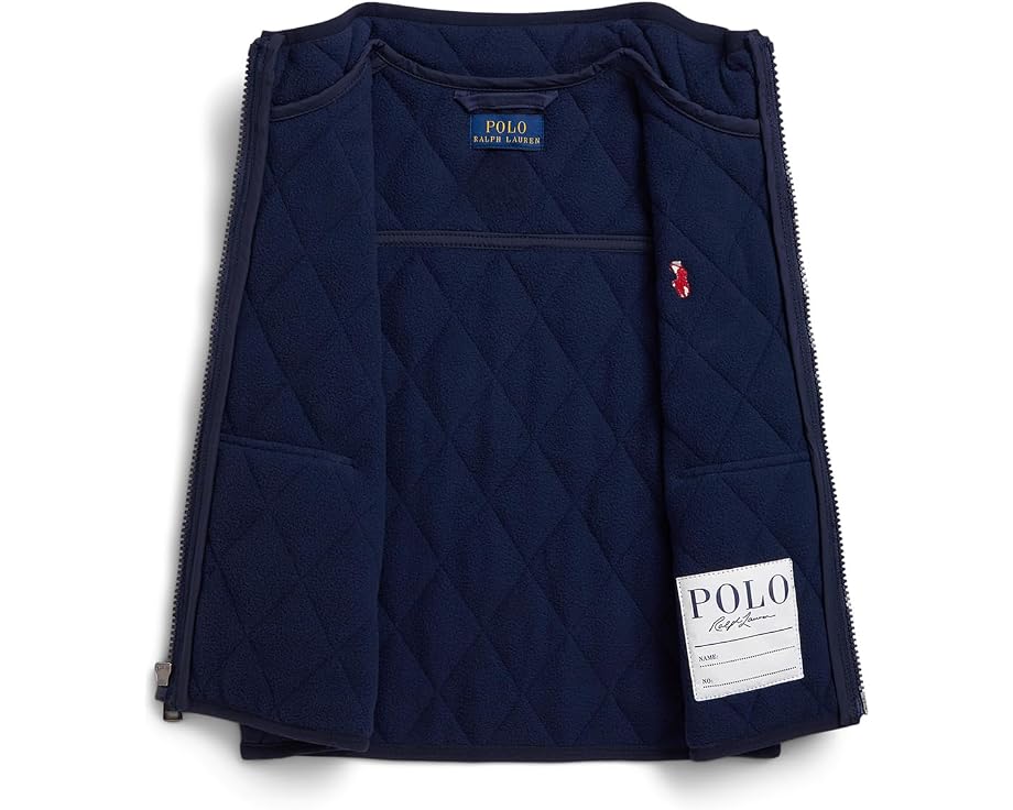 Детский стеганый жилет на флисе Polo Ralph Lauren