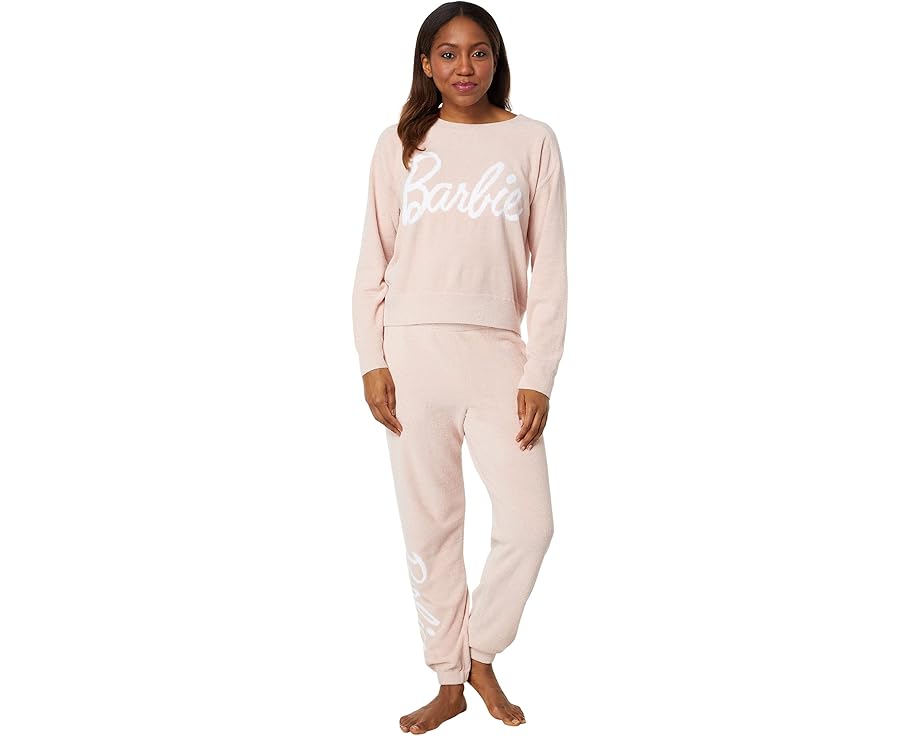 Barefoot Dreams Толстовка CozyChic Ultra Lite Barbie с логотипом