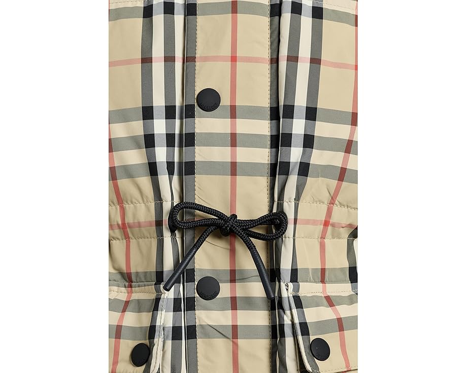 Пальто Burberry Kids Franklin Check для мальчиков
