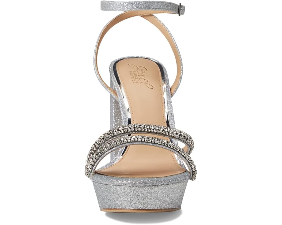 Босоножки Rochel на платформе и квадратном каблуке Jewel Badgley Mischka