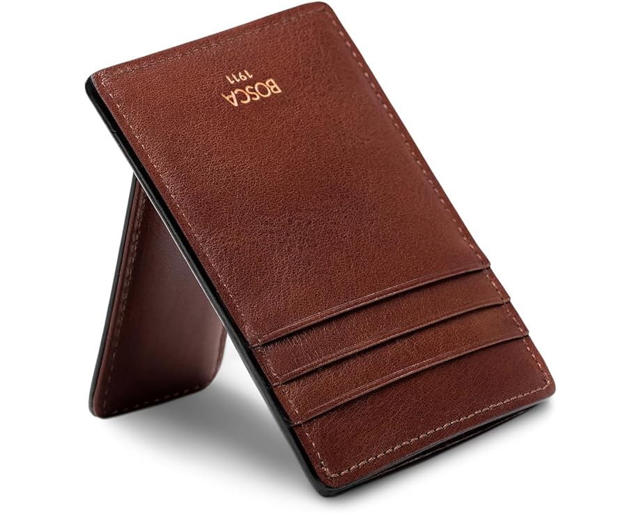 Кожаный кошелек Bosca Dolce Collection Deluxe Front Pocket