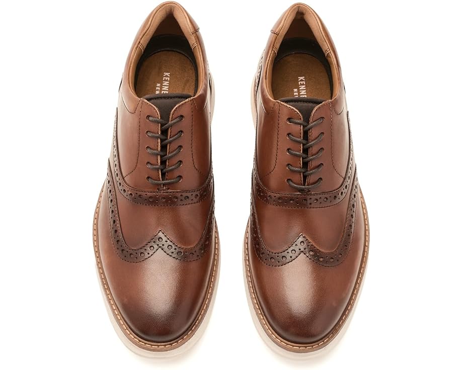 Kenneth Cole Lendal оксфорды из полированной кожи с гибкой подошвой