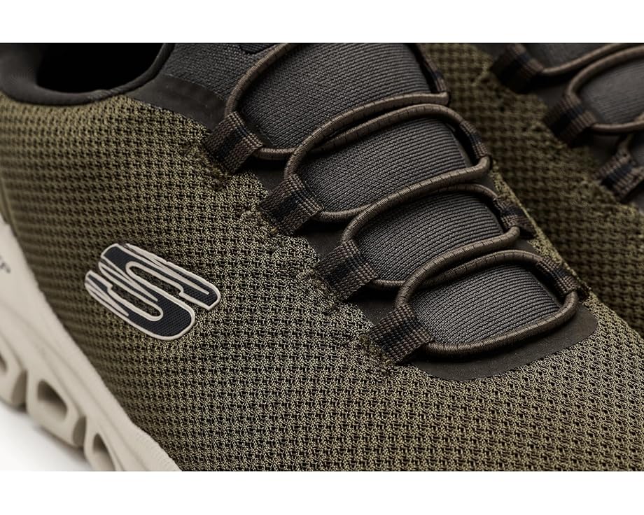 Эластичные кроссовки SKECHERS Glide-Step Noltek с геометрической подошвой