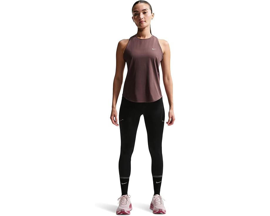 Беговой топ Nike Swift Dri-FIT с сетчатой панелью и светоотражающими элементами
