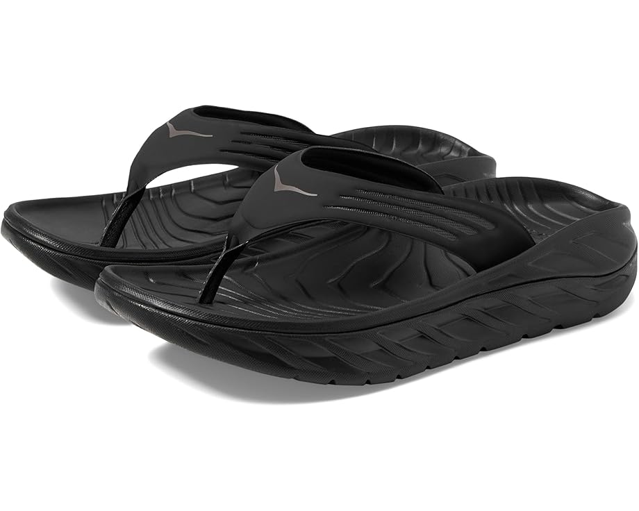 Шлепанцы Hoka Ora Recovery Flip с технологией Meta-Rocker и поддержкой