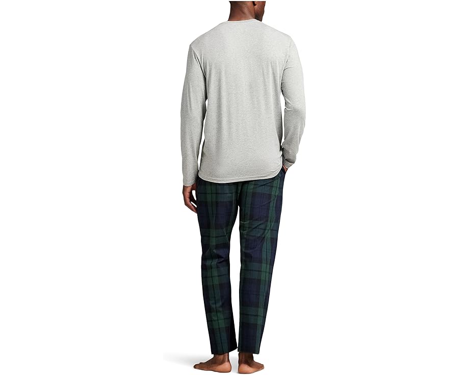 Пижамный комплект Polo Ralph Lauren из трикотажа и ткани