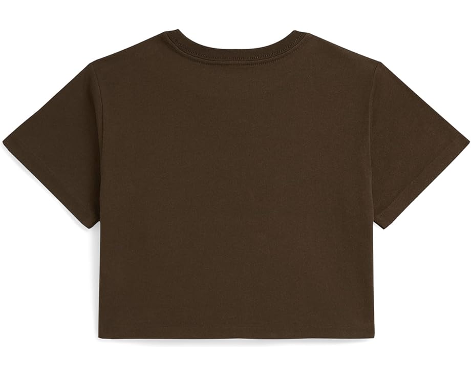 Детская боксовая футболка Polo Ralph Lauren Kids из хлопкового джерси с гербом