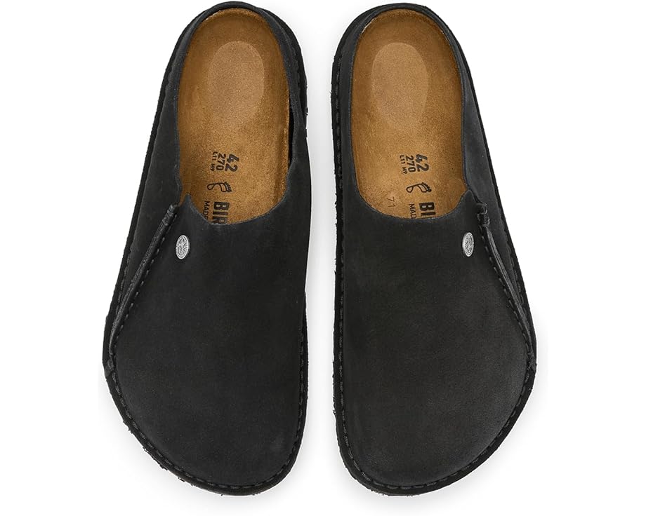 Клоги Birkenstock Zermatt 365 из замши с цепкой подошвой и формованной стелькой