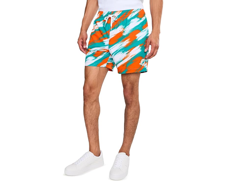 The Color Blitz Dolphins 5.5" (Classic Lined Swim Trunks)