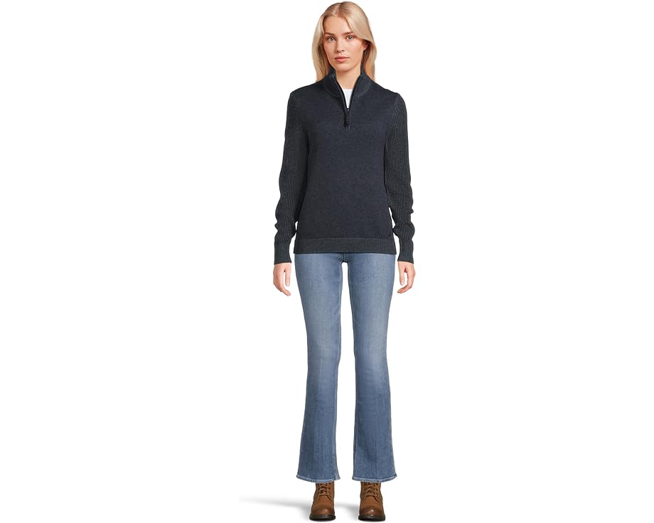 Royal Robbins свитер Westlands 1/4 Zip из смеси шерсти мериноса и переработанного полиэстера