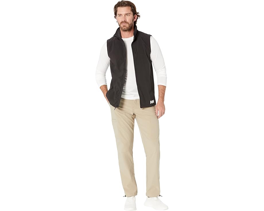 Helly Hansen Paramount Softshell Vest с подкладкой из флиса и карманами на молнии