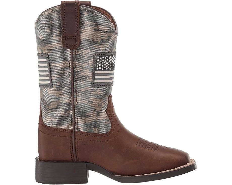 Ковбойские сапоги Ariat Kids Patriot для детей с квадратным носком
