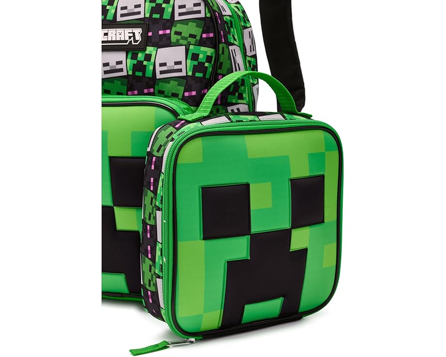 Набор 5 в 1 Minecraft рюкзак 40 см с ланч-боксом BIOWORLD Kids