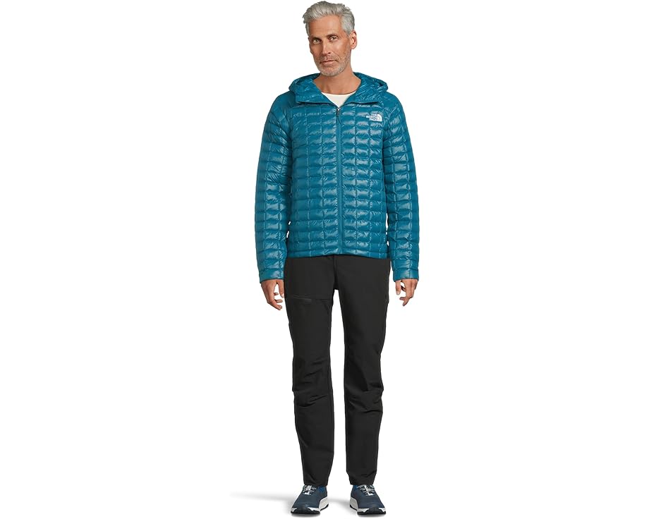 Куртка The North Face с капюшоном и синтетическим утеплителем THERMOBALL
