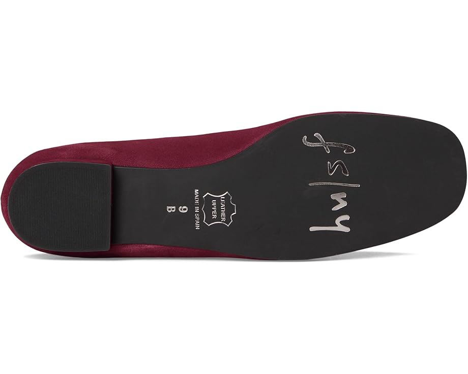 Туфли French Sole Pamela на невысоком каблуке из замши