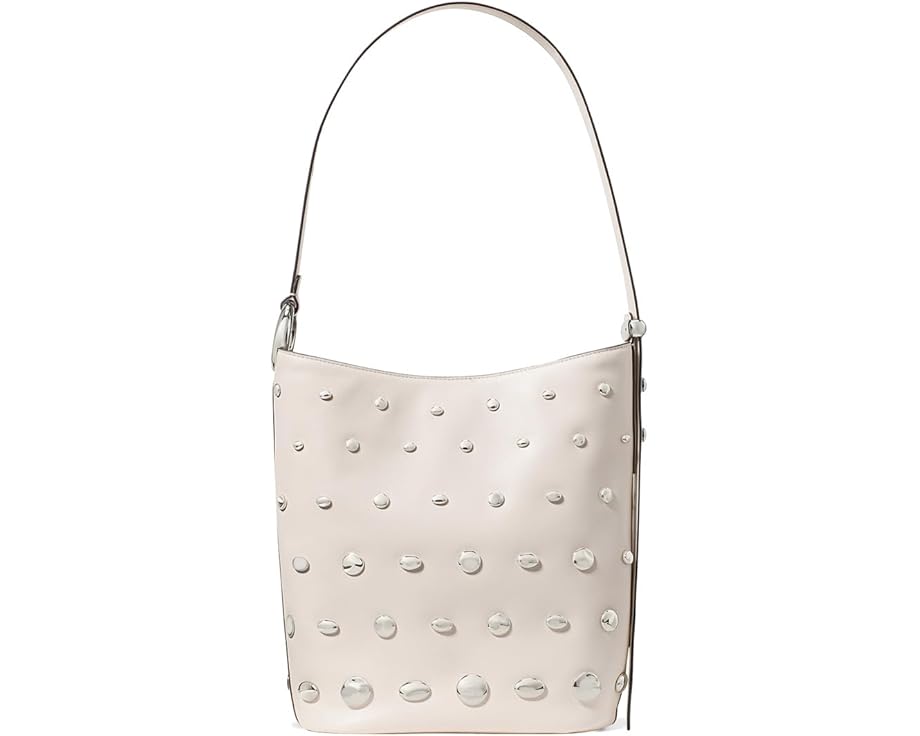 Сумка-ведро Halo из мелкозернистой кожи со стразами на плечевом ремне Kate Spade New York