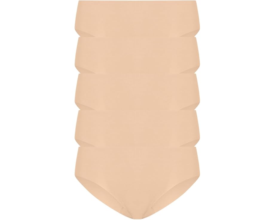 Набор из 5 классических бикини Solid Bikini от Commando из микрофибры без видимых линий