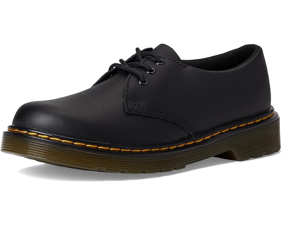 Детские оксфорды Dr. Martens 1461 Mono из цельнозерновой кожи