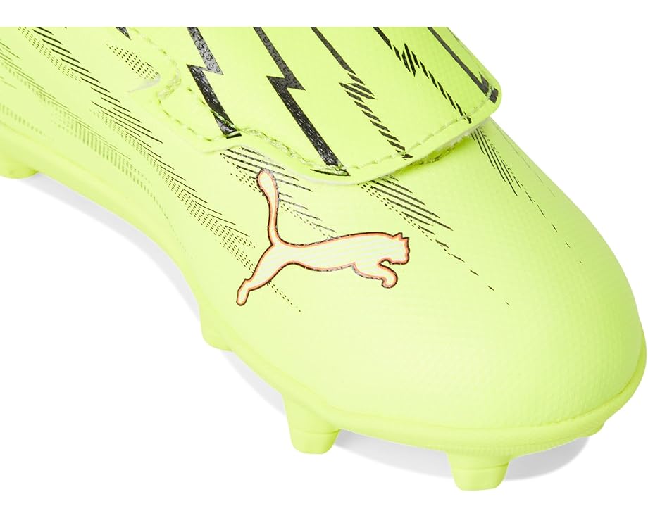 Детские футбольные бутсы PUMA Ultra 6 Play с застежкой на липучке для твердого и искусственного покрытия из переработанных материалов