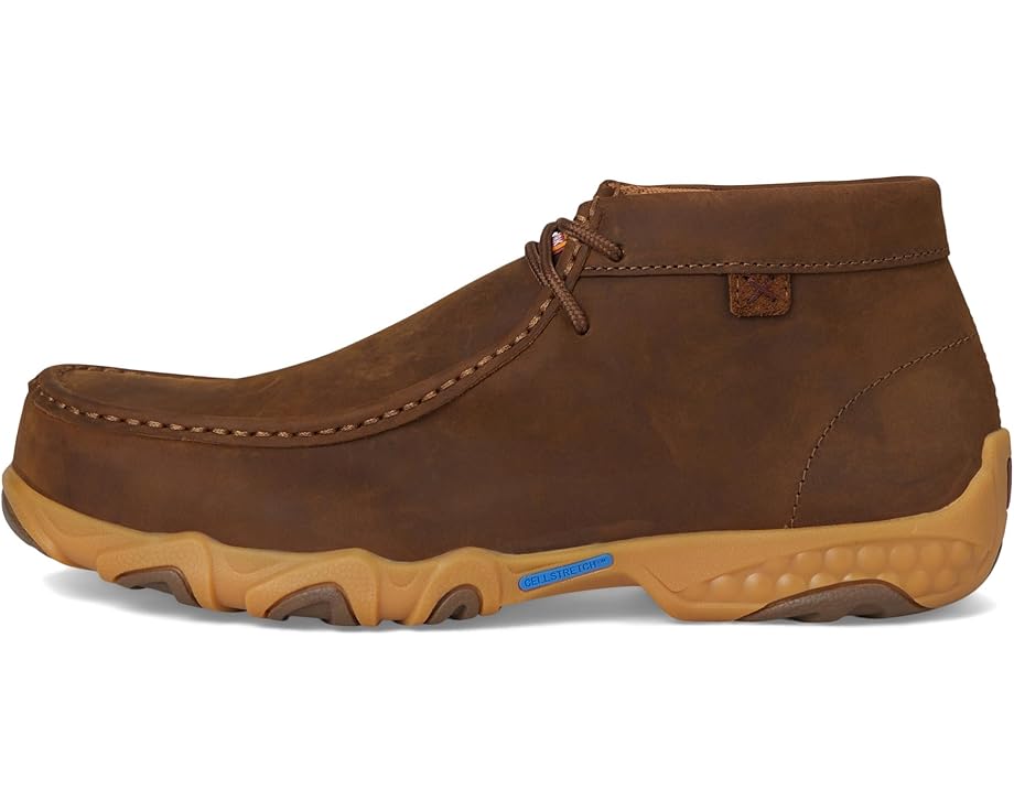 Рабочие мокасины Twisted X Work Chukka с защитным мыском и технологией CellStretch