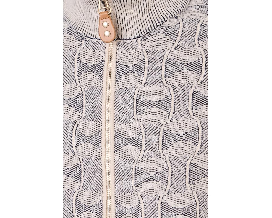 Жакет Dapper Swirl Knit от NIC+ZOE с узором свирл