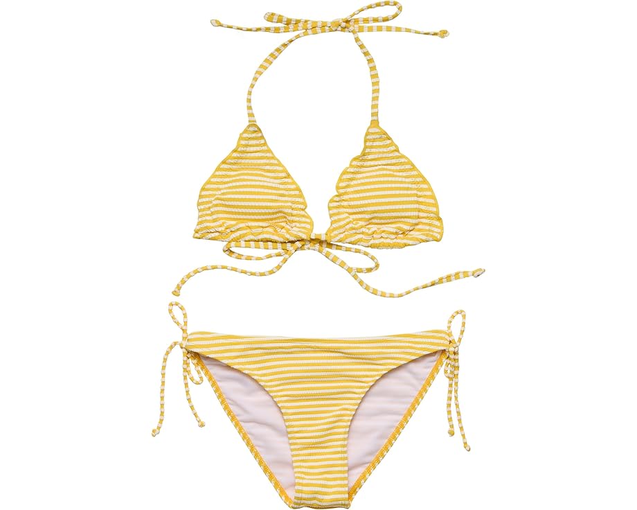 Подростковый бикини-треугольник Snapper Rock Sunshine Stripe для больших детей