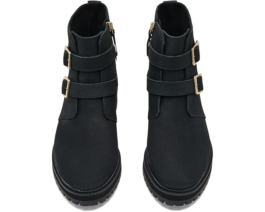 Ботинки TOMS Simone с пряжками черные