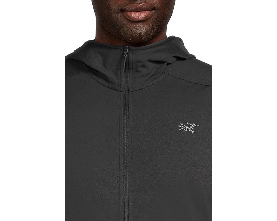 Легкая флисовая толстовка Arc'teryx Kyanite с капюшоном и карманами на молнии