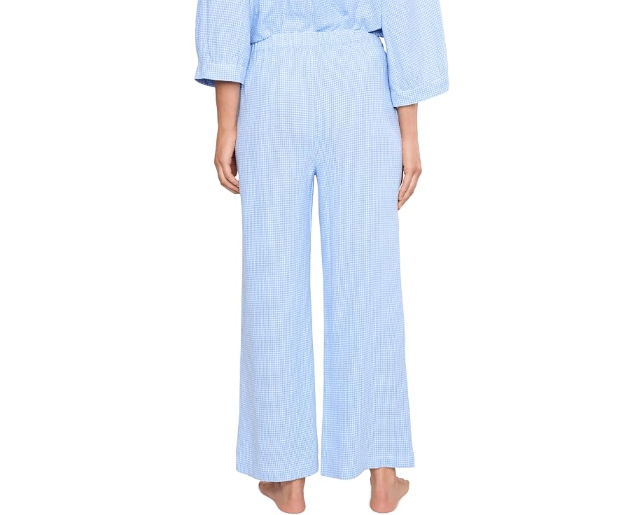 Широкие брюки Eberjey Linen Blend из льна и вискозы